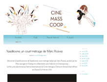 Tablet Screenshot of cinemasscoop.com